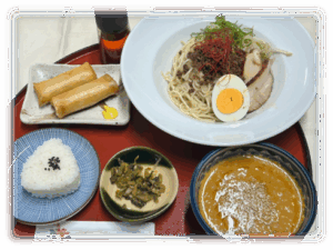 坦々つけ麺セット